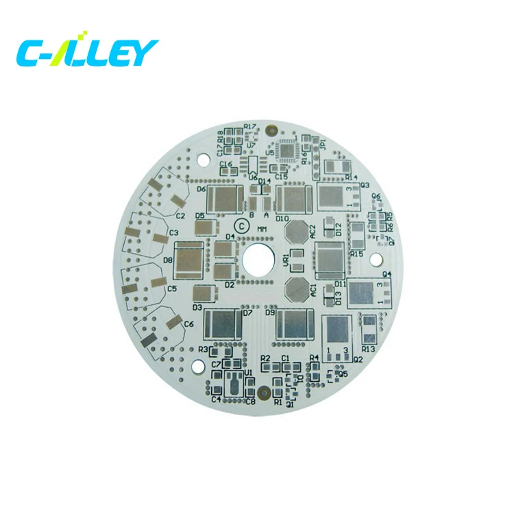 Изготовленные на заказ китайские алюминиевые светодиодные печатные платы OEM высокочастотные печатные платы прототипы печатных плат