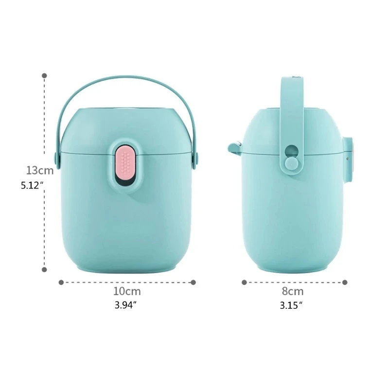 Baby milk powder box portable outgoing milk powder can snack storage sealed jar milk powder box