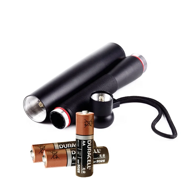 
Safety Self Defense Baseball Bat LED Flashlight Tactical Police Torch Light 