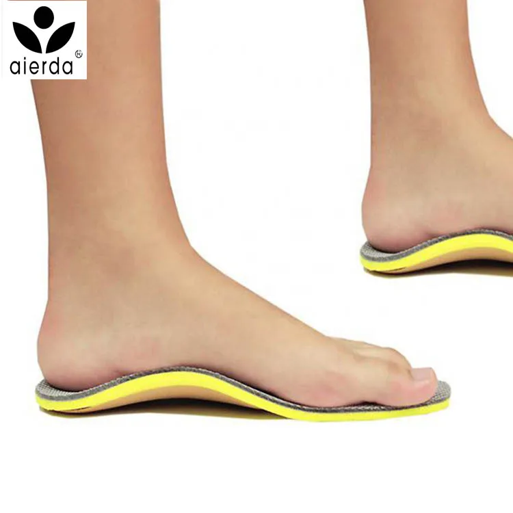 Orthotic Plantar Fasciitis Shoe Insole Sport Breathable Cushion Height Performance Insole