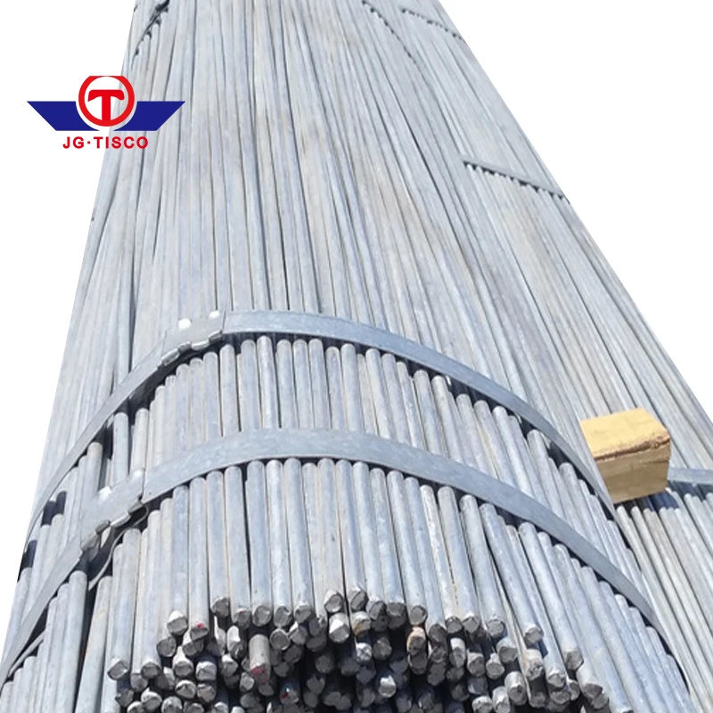 Hot-dip Galvanized Steel Rod Round Carbon Steel Bar For Sale