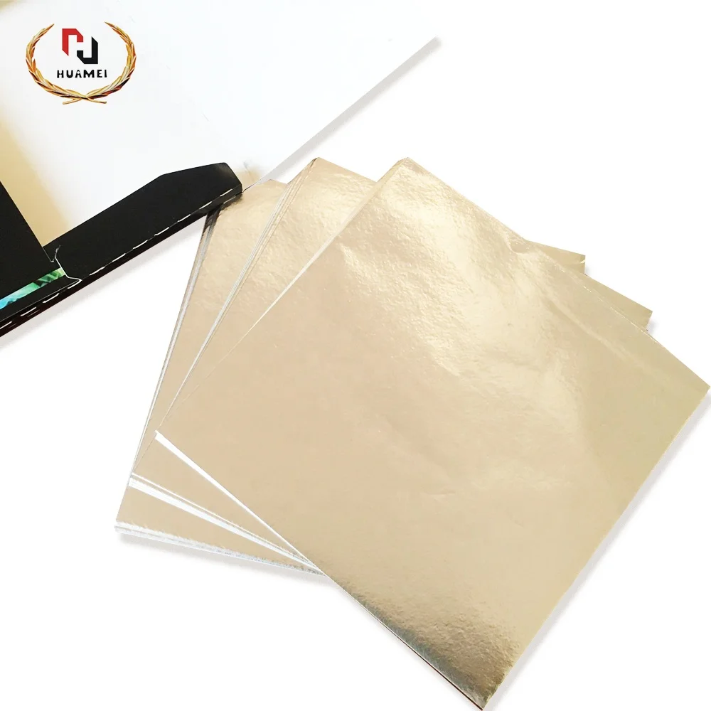 Silver chocolate foil wrapper Aluminum foil paper 50pcs/box of Silver Square Aluminum Foil for Tobacco Hookah Pipe