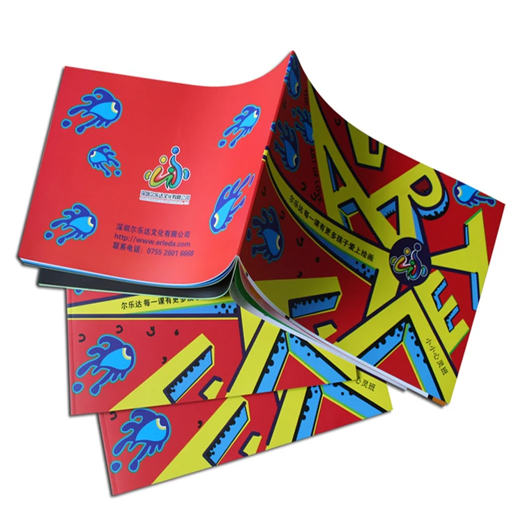 Custom Coloring Book Creative Booklet Magic Drawing Book for Adult Carton OEM Offset Printing Film Lamination Paper & Paperboard