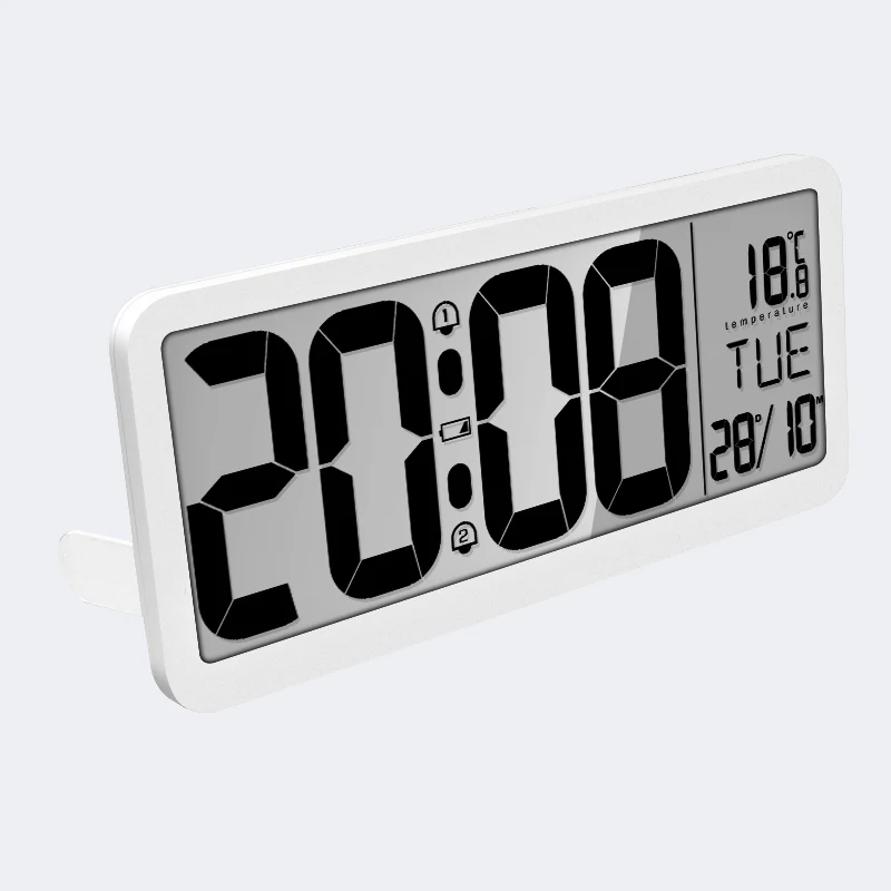New hot sales digital wall clocks electric modern large LCD display table calendar watches