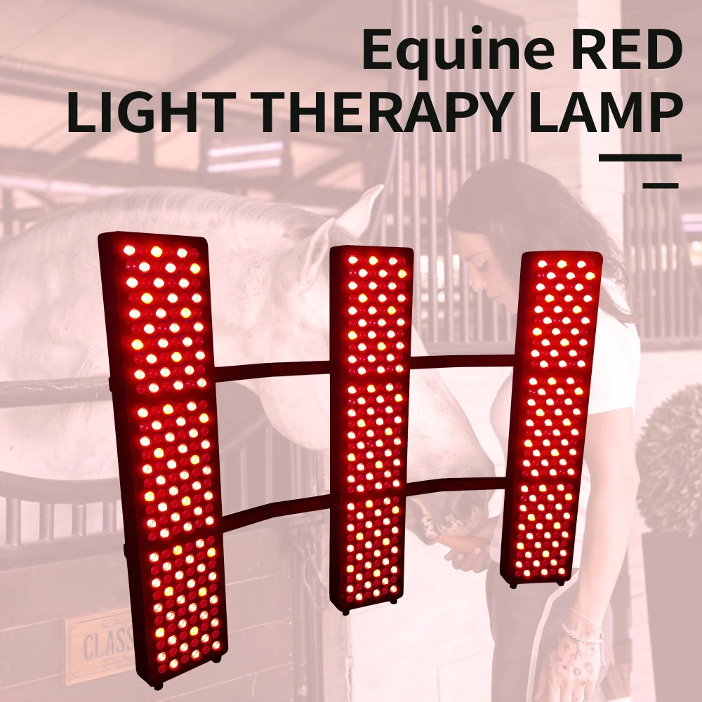 Assistant therapy device barn light for equine sunbath LED horse solarium