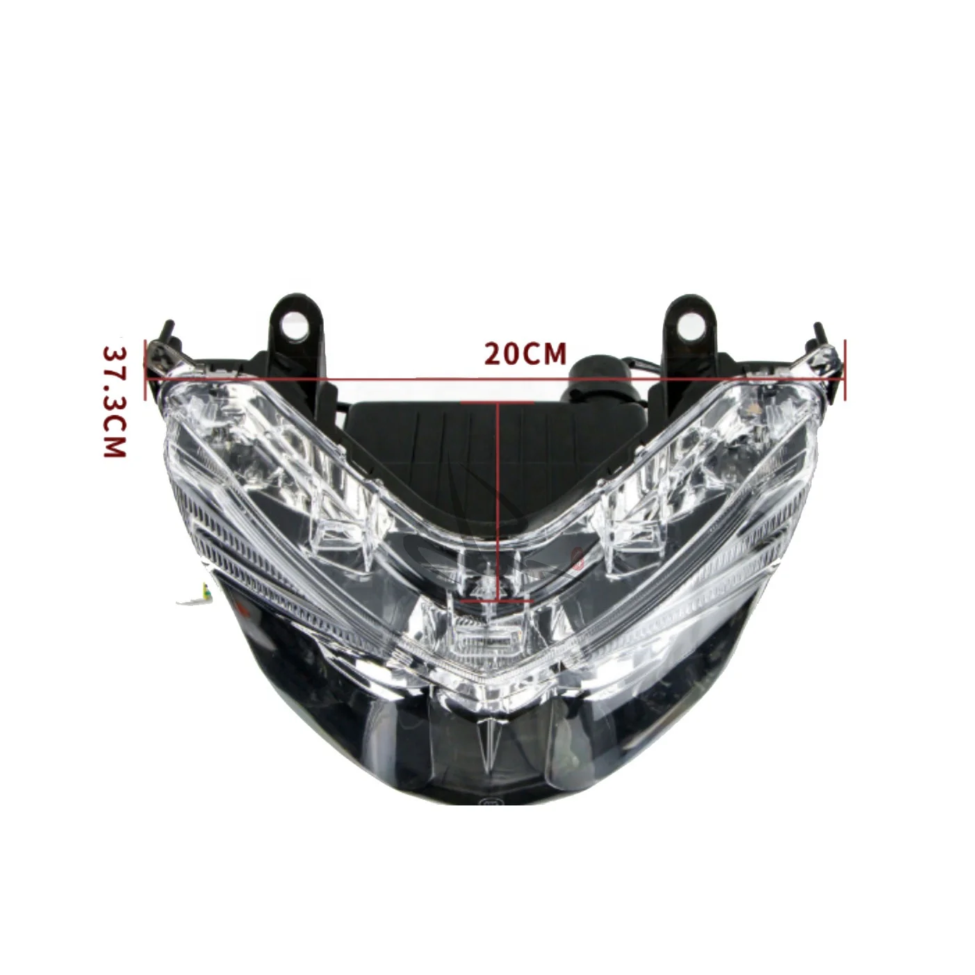 Clear Motorcycle Modified Accessories Front Headlight Assembly For Yamaha Scooter NMAX155 NMAX125 2016-2018