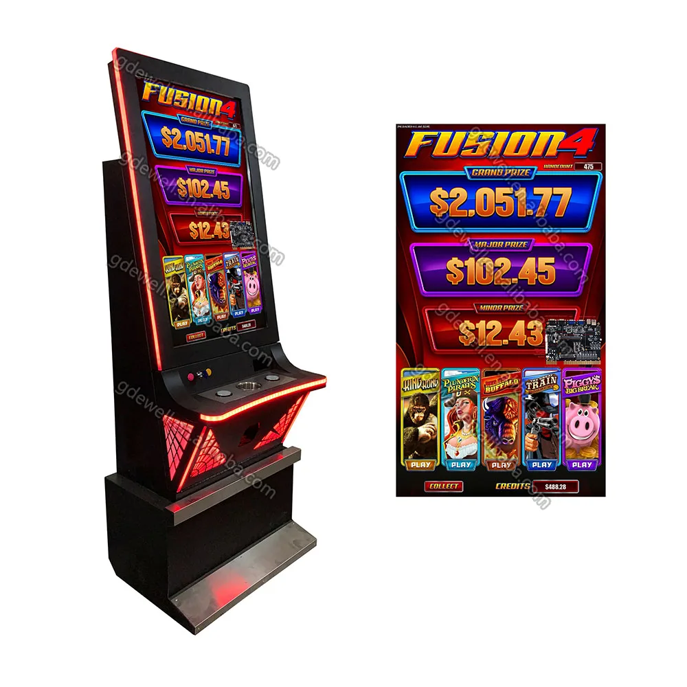 32 Inch Vertical Screen coin Profit cabinet 2022 Machine online Video board Slot