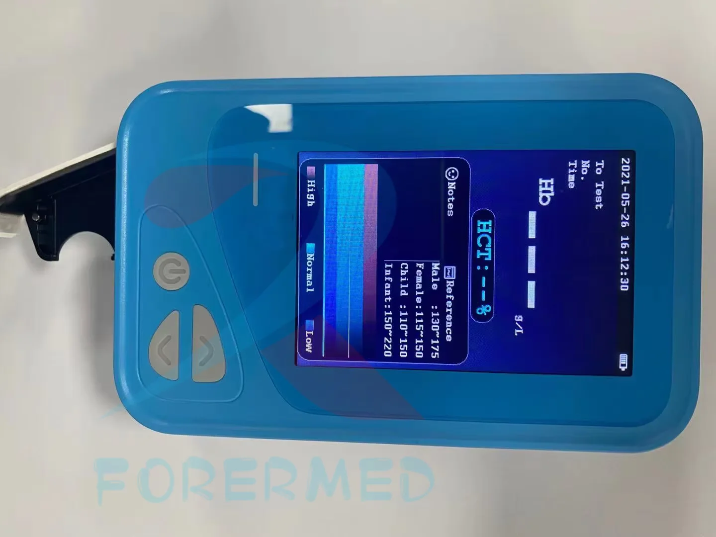 Vet Hemoglobin Meter H7 HbA1C Hb Hct POCT Blood Hemoglobin Analyzer Handheld Veterinary Hematology Analyzer