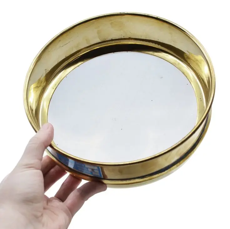 Hot Selling 304 Stainless Steel Standard Test Sieve Garden Metal sieve Garden Sieve Mesh Soil Sift