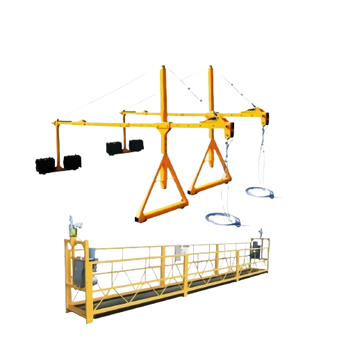 Aluminum alloy suspended platform /safe electric suspended platform for building facade cleaning ZLP 630