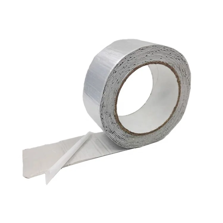
heat resistant waterproofing reinforced aluminum foil jumbo roll tape 