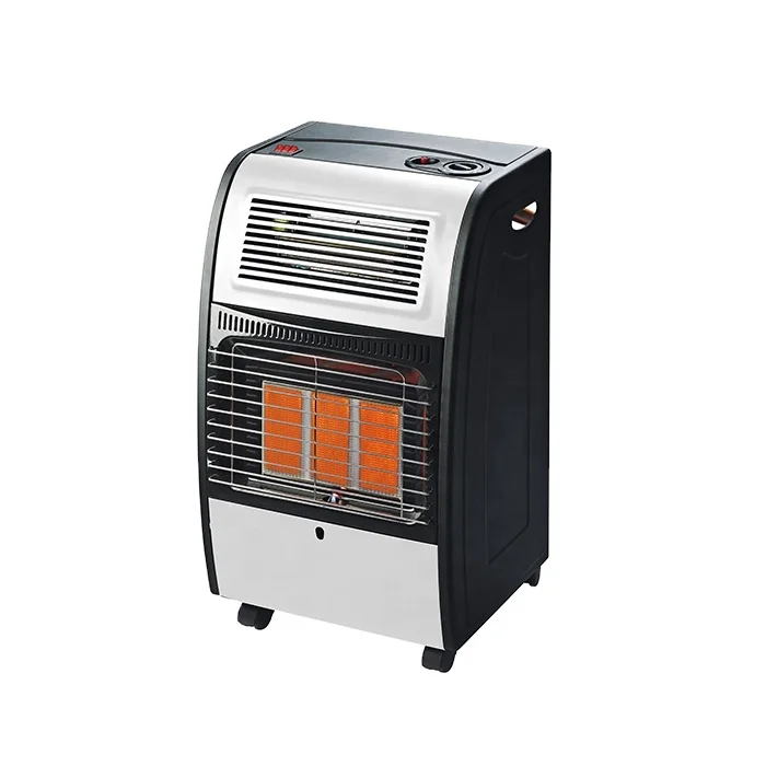 Kingfer multi function portable propane LPG home mobile room gas and electric heater with turbo fan