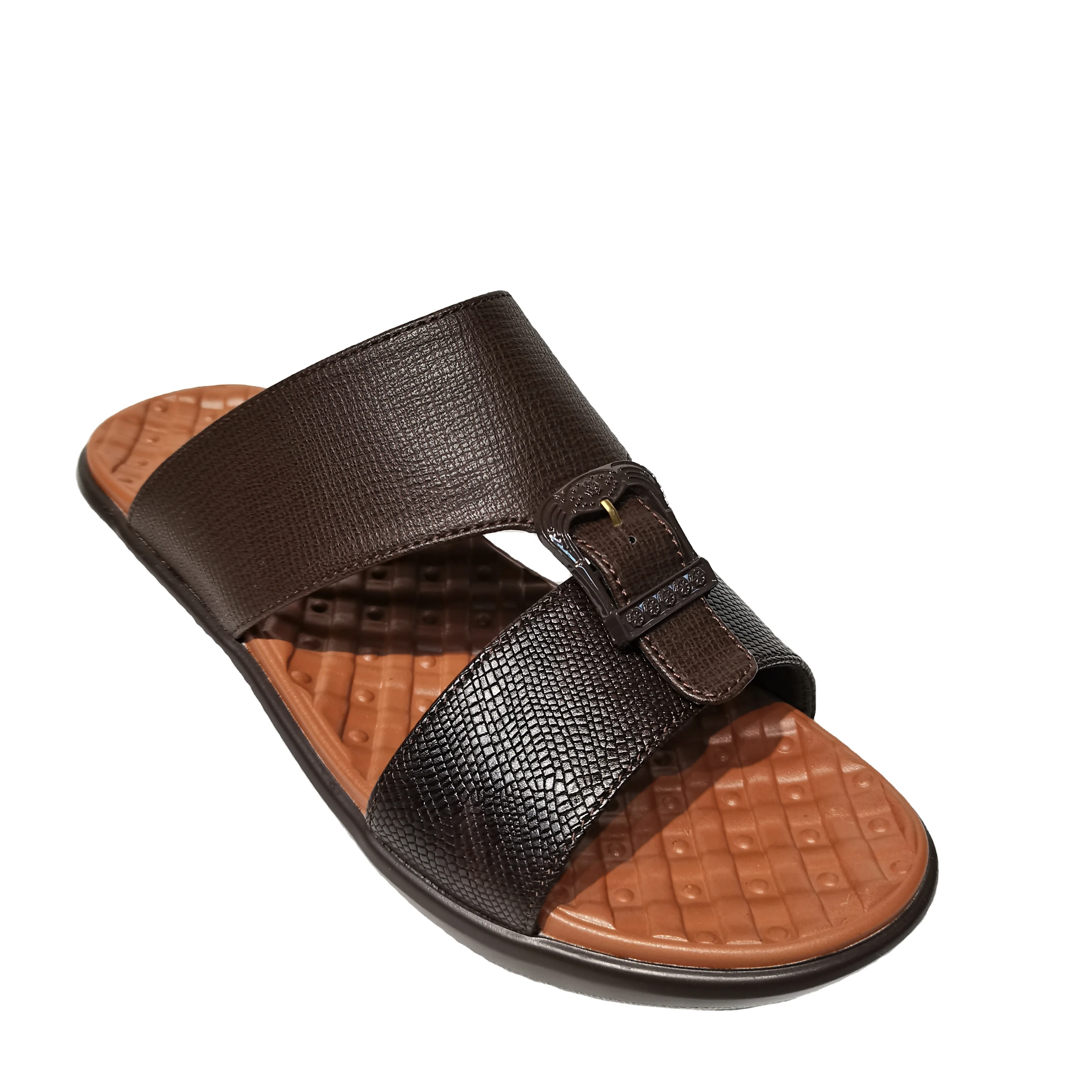 Factory wholesale outdoor beach thick sole professional manufacturer men arabic summer slippers sandals