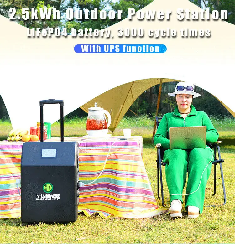 Fast Shipping 2200W Digital Silent Bidirectional Inverter Energy Systems for Home Generator Solar Power Station