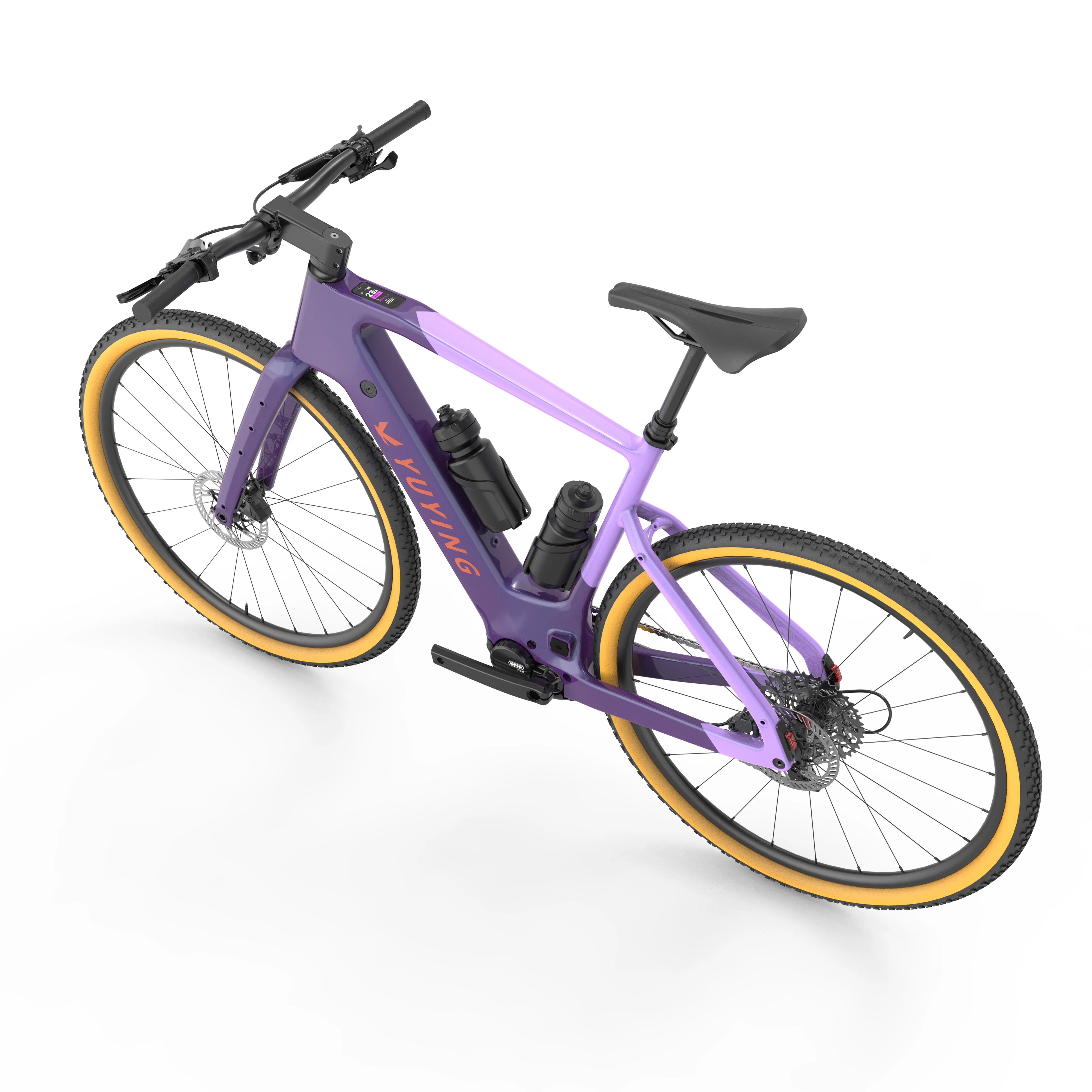 Mountain tek tro brake ebike carbon fibre outdoor 36v EU market gravel bike mid-motor flatbar