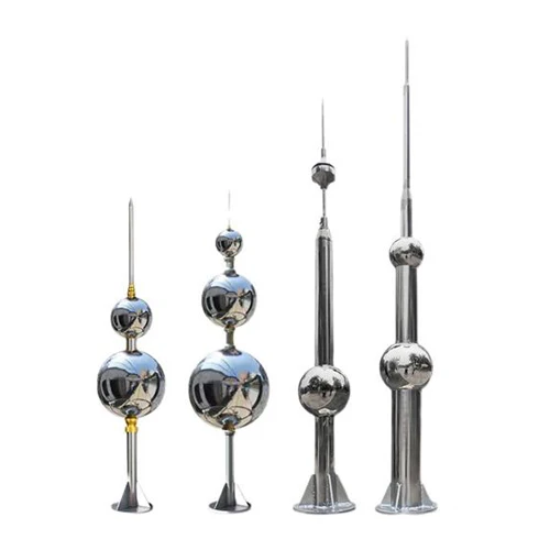 Lightning Protection Air Terminal Pure Copper Lightning Rod