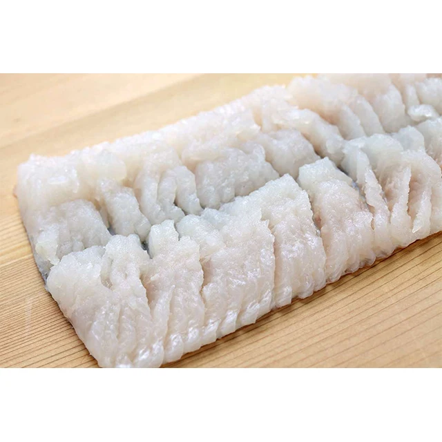 Boneless high quality frozen conger eel fish fillet for sale