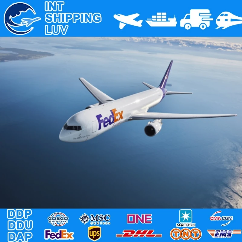 Air delivery express door to door service ups dhl tnt fedex shipping freight courier china to usa