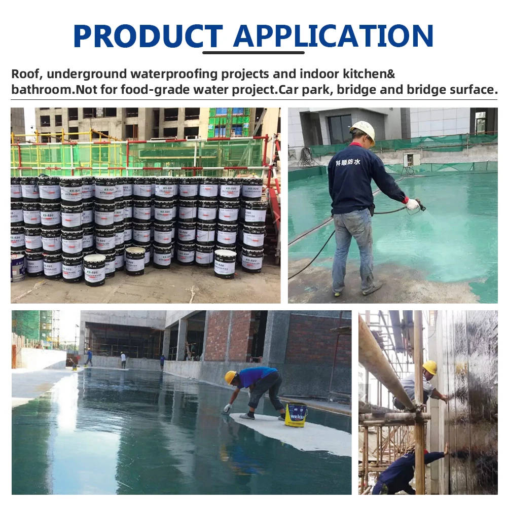 Keshun moisture cured one component spray polyurea coating