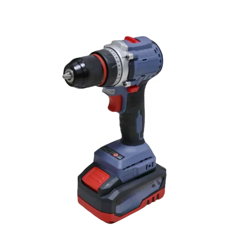 21V Brushless Power Drill With Lithium Battery Cordless Drill Rechargeable Electric Drill  For Diy&Renovation