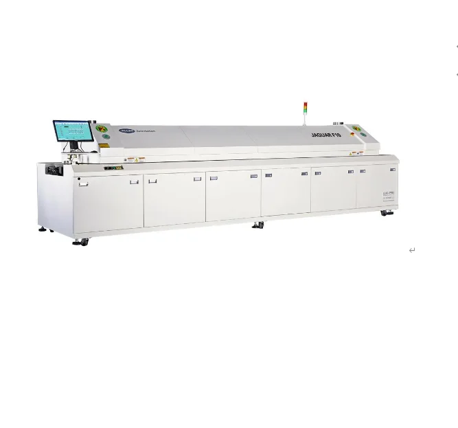 Hot sale  F10-700 Large Ten Zones Lead-Free Hot Air Reflow soldering machine  Automatic for SMT Production Line