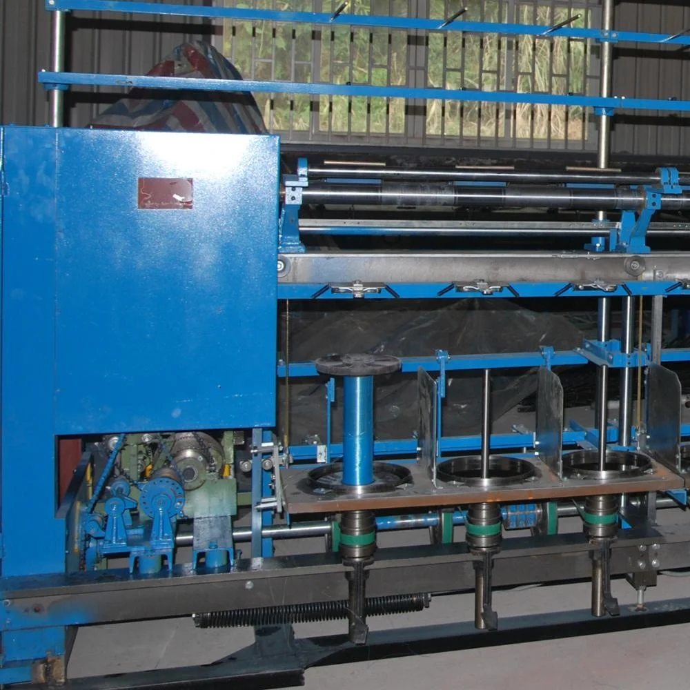 8 inch High Speed PP  Cotton Nylon Plastic Flat Yarn and monofilament yarn around yarn Rope 24 spindle Twisting Machine