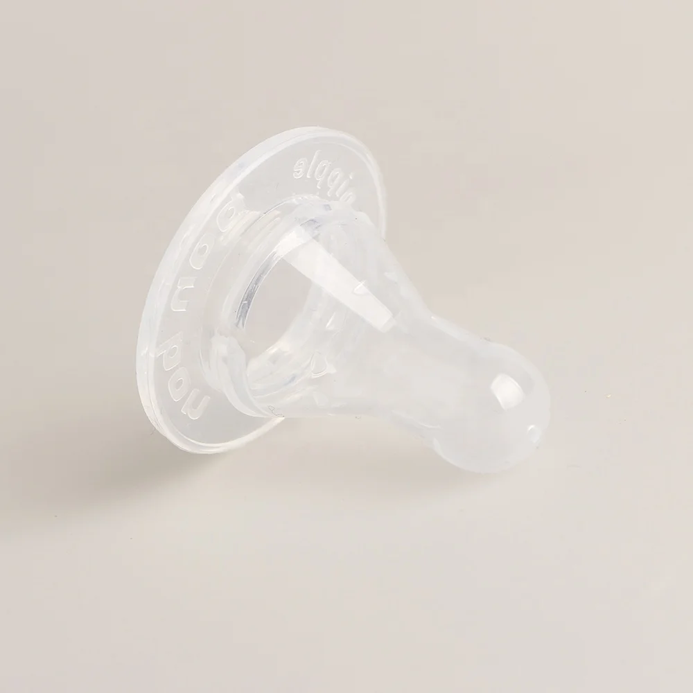 Manufacturer Wholesale Baby Bottle Nipples Teats Silicone Baby Feeding Pacifier Latex Nipple for Standard Milk Nipple