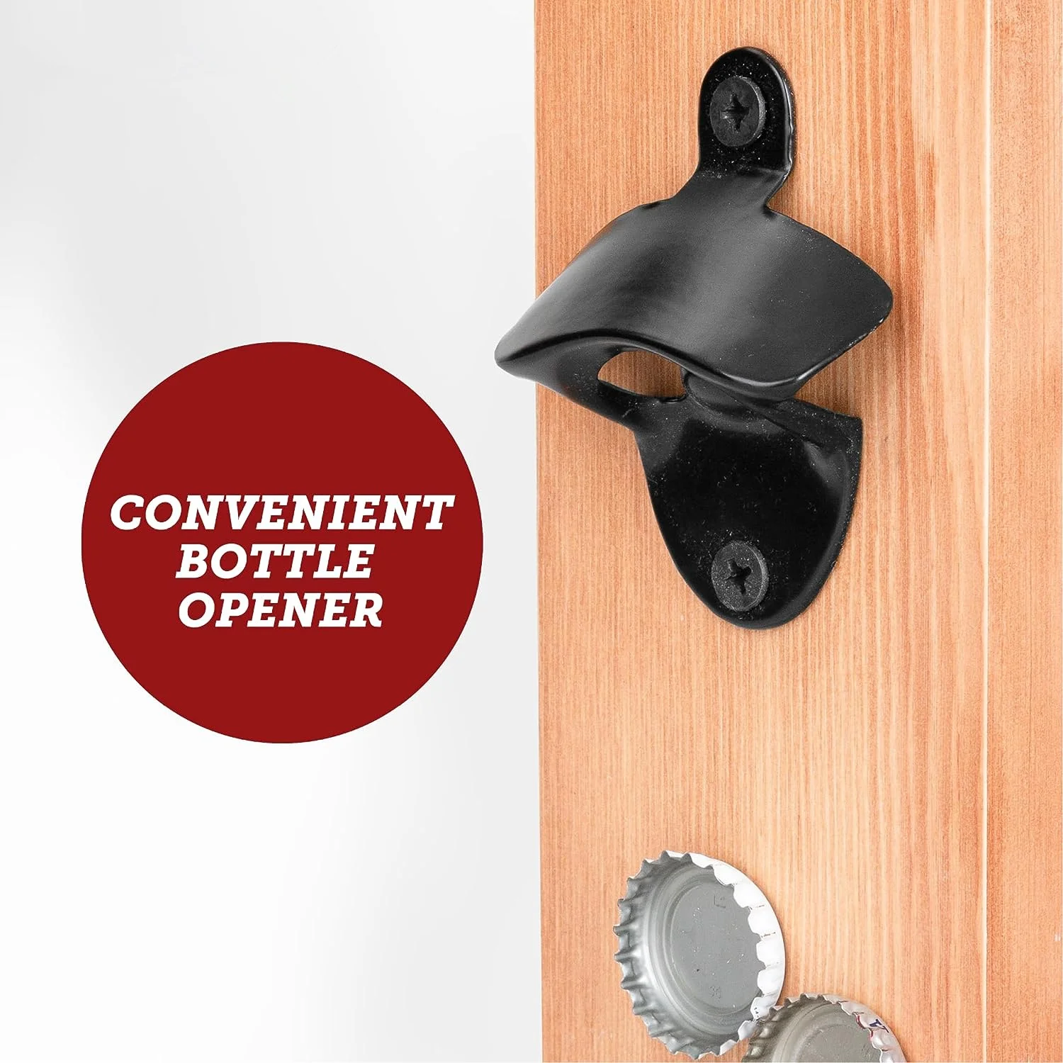 Wooden Hook and Ring Toss Game with Bottle Opener,Bar Ring Game on a String