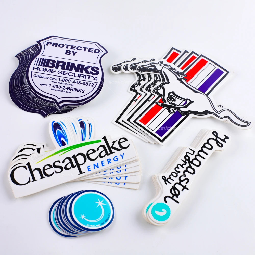 Оптовая продажа, виниловые наклейки для ноутбука, красочные виниловые высекальные наклейки с логотипом, ПВХ индивидуальные наклейки с логотипом