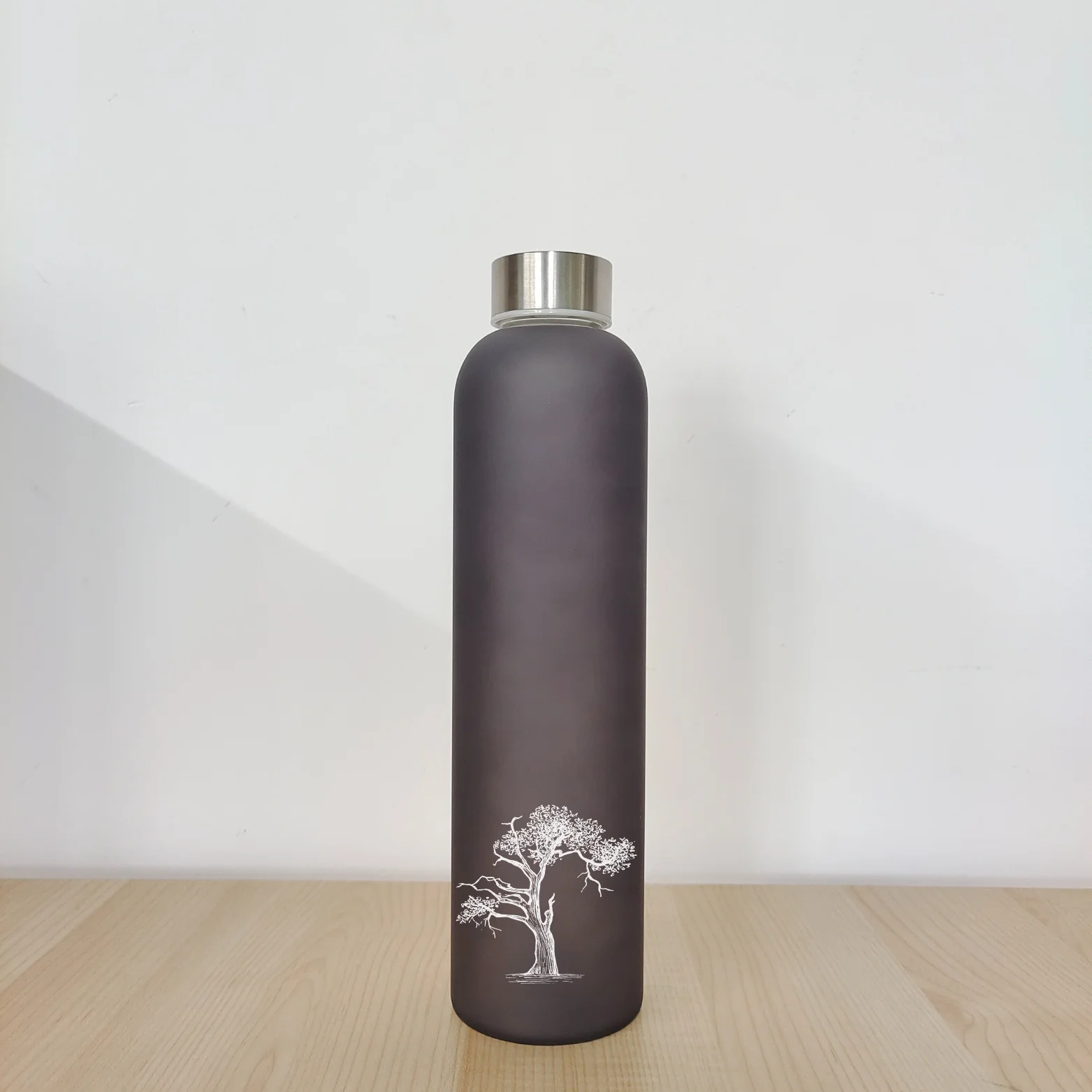 Manufacturer Creative Frosted Glass Water Bottle Bike Sport Water Bottle for Fitness