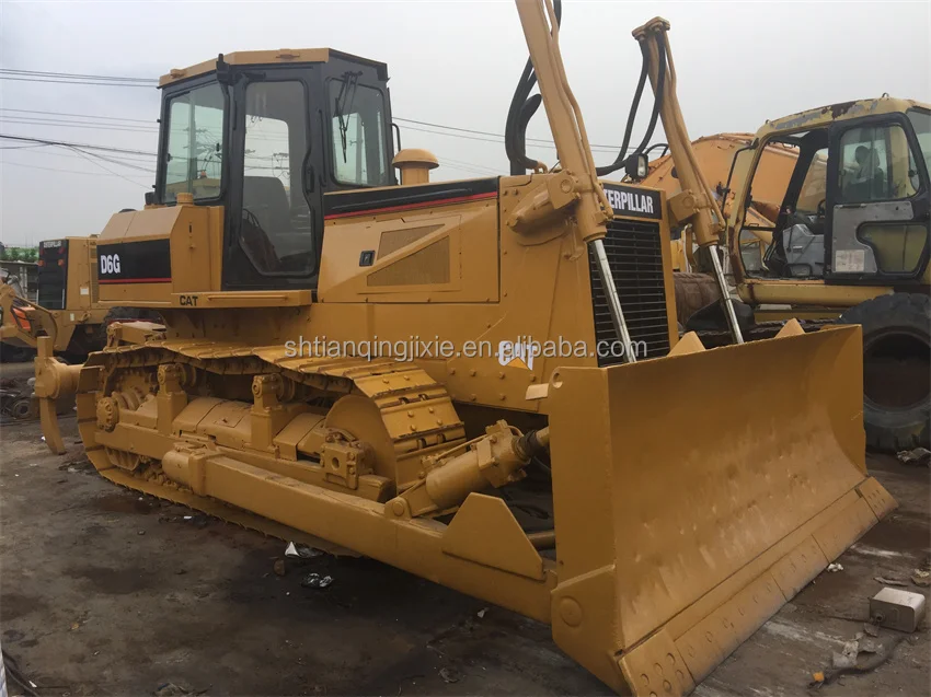 HOT SALE used crawler bulldozer CAT D6G medium-sized pushdozer railway construction machinery great performance low price Egypt