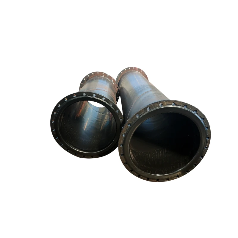 Customized Mine Tail Discharging Large Diameter Flanged Polyethylene Uhmwpe Pipe Supplier