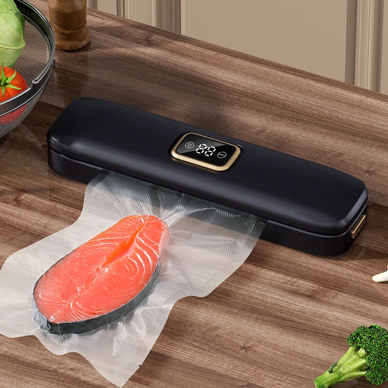 Вакуумный герметик для хранения пищевых продуктов высокоскоростной бесперебойный пищевой мощностью 65 кПа 10 пакетов