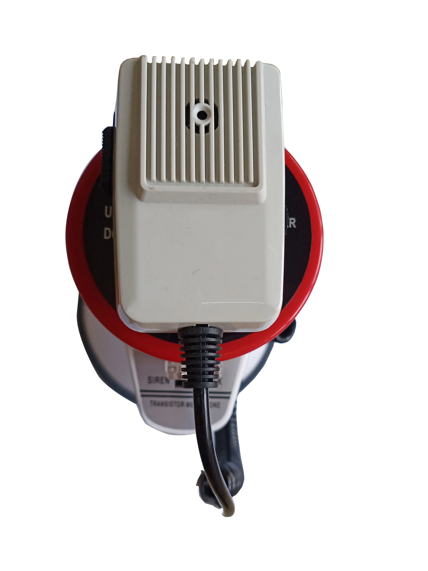 pa use portable handy rechargeable 50W power BIG megaphone louderspeaker with siren USB RECORDING ER66 120s