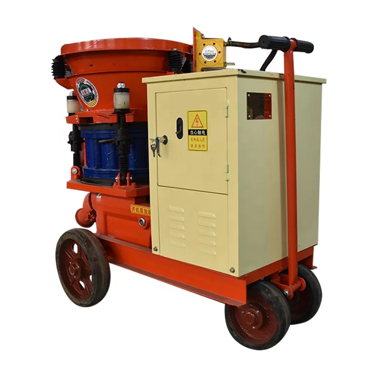 Fine stone Shotcrete multifunction mortar concrete plastering machine cement sprayer