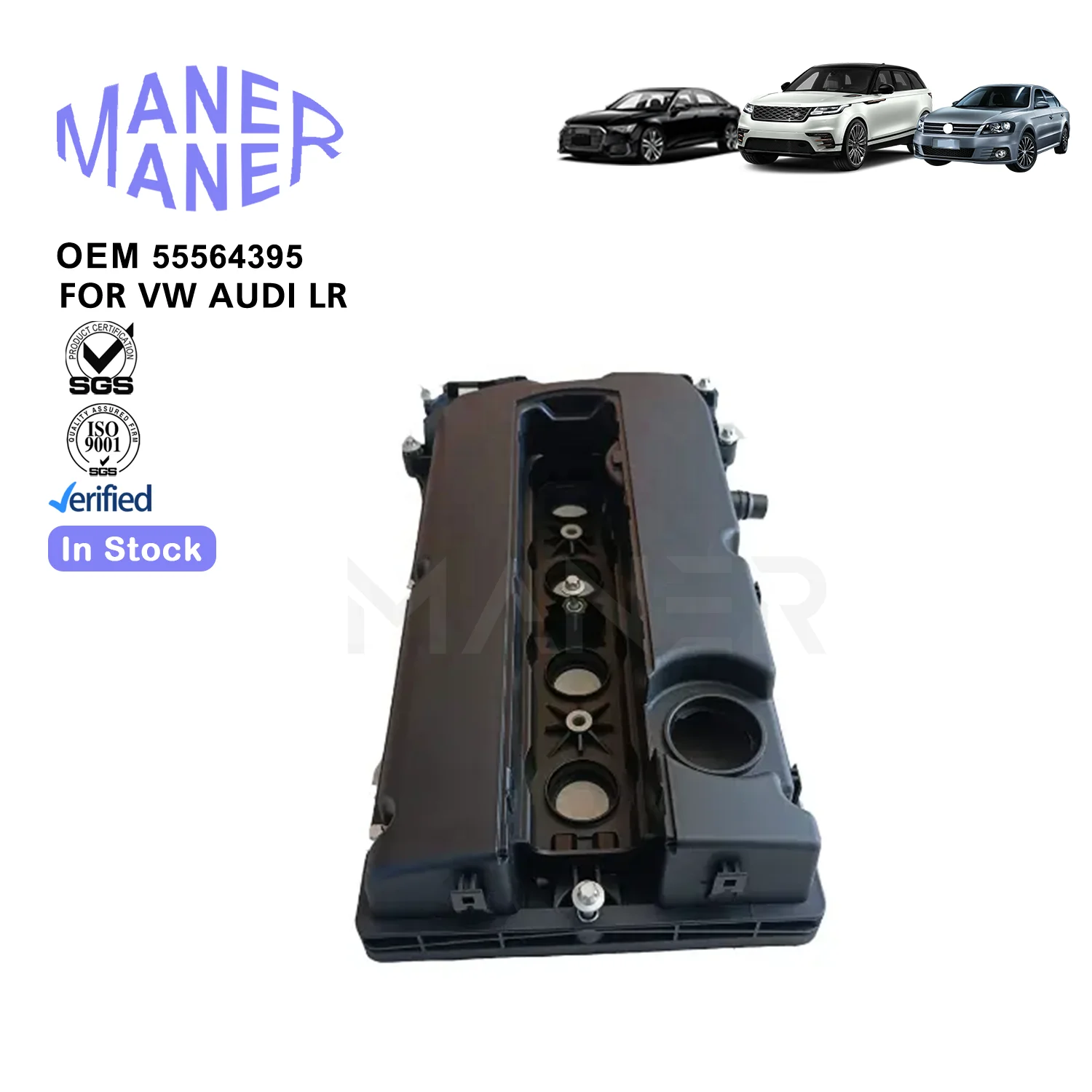 MANER Auto Parts 55564395 25177004 high quality valve cover for Gm Buick Chevrolet Cadillac Hummer Opel Saab Fiat Alfa Romeo