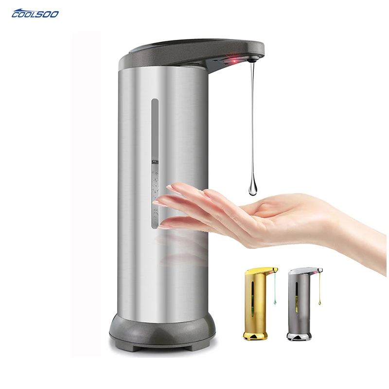 
Top Selling High Quality Washing Room Stainless Steel SUS304 Soap Dispenser For Hotel Hospital Restaurant 