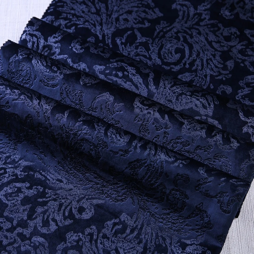 Emboss Velvet Fabric for100 Polyester Sofa Cover Cloth Embossed Velvet fabric Price Per Meter With Print