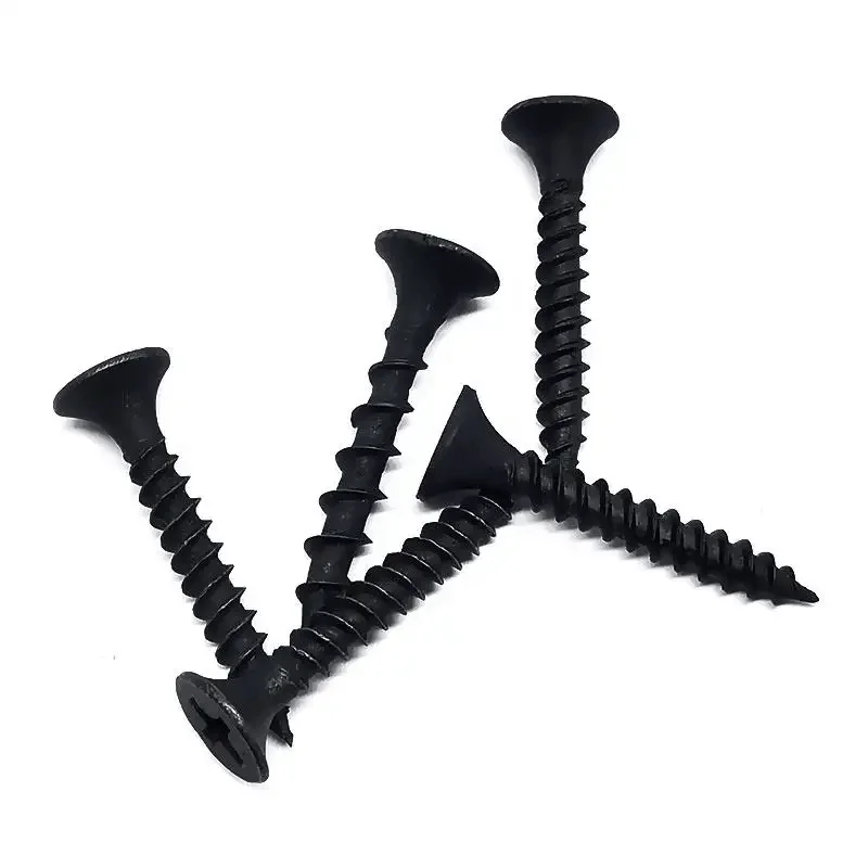 Metric drywall black gypsum board screw drywall screw to wood