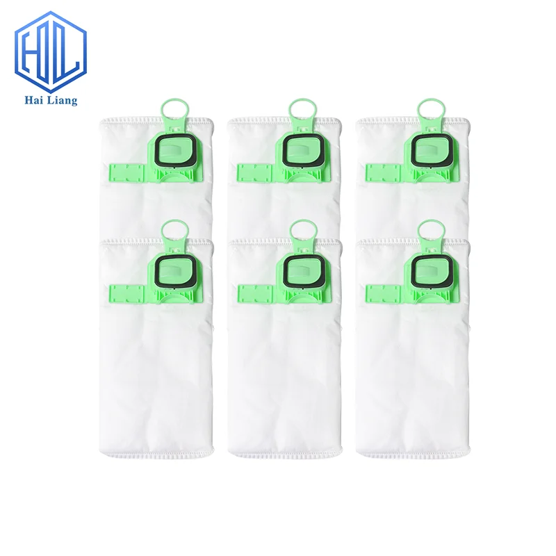 High Efficiency  6 Pcs Dust Bags Replacement Fit For Vorwerk VK140 VK150 FP140 FP150 Vacuum Cleaner Accessories