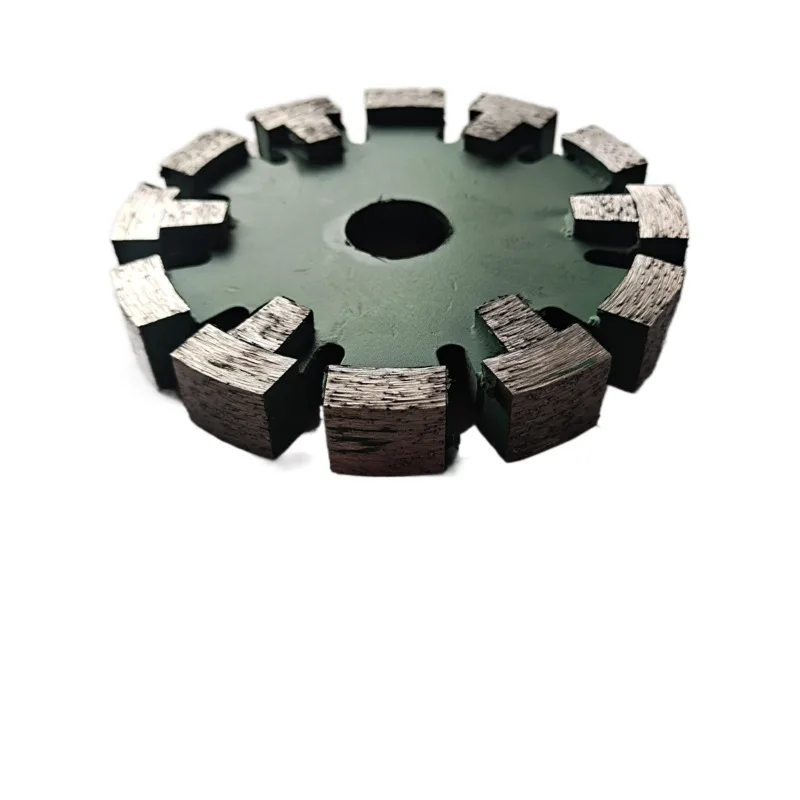 Thickened blade sharp 115mm floor heating diamond laser welding slotted saw blade