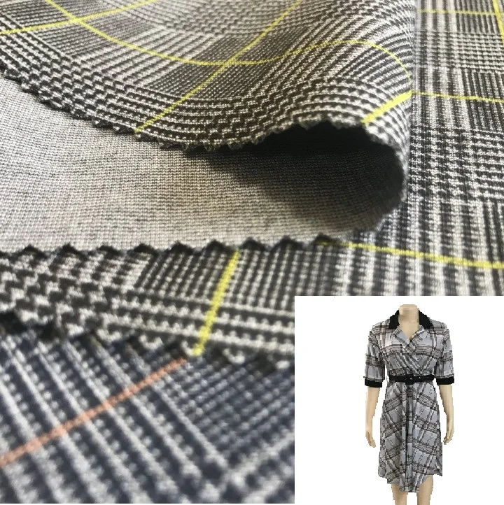 Hot Sale Wholesale 40s Viscose Poly Spandex 4 Way Stretch Fabric Ponte De Roma Fabric For Dress Pants