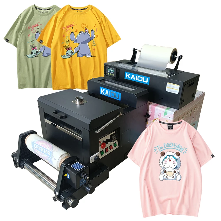 Hot Sales tshirt dtf inkjet set t-shirt printing machine  a3 30cm  L1800 dtf printer