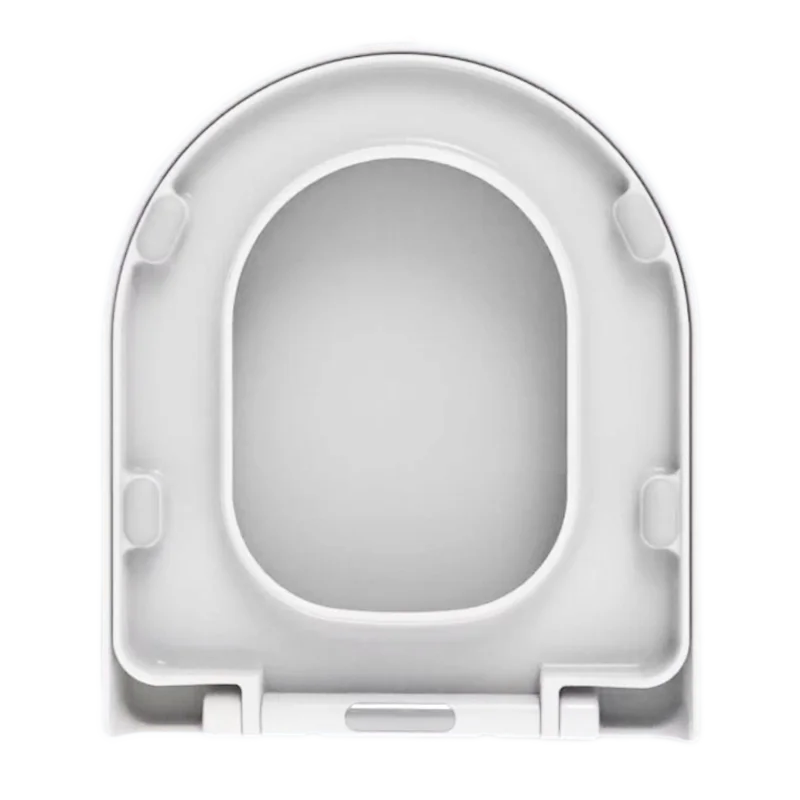 European standard customized color and size D shape toilet seat