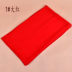 Classic Solid Monochromatic Pearl Chiffon Turban Ladies Yarn Light Edition Hijab