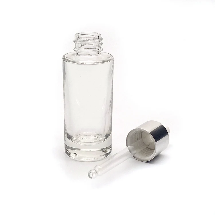
direct sales transparent skin care essential oil glass bottle manufacturers 