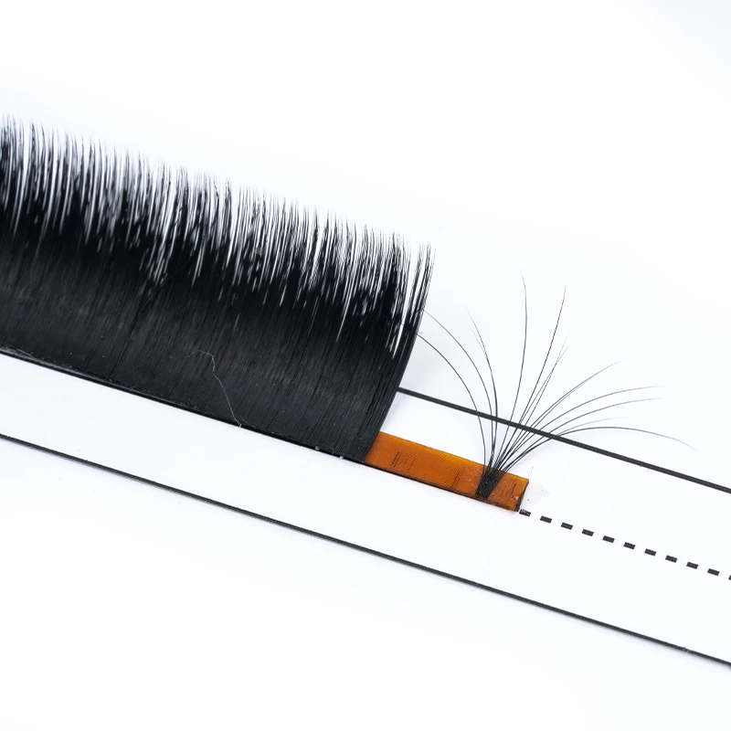 Jaunty Sky Factory Supplies Professional Private Label Pre-fanned 1 Second Blooming Private Label Eyelashes Extension Kits