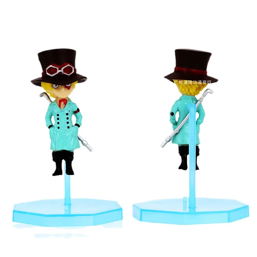 Japan Anime One Pieces Action Figures Luffy PVC Toys Zoro Nami Sanji Robin Plastic Toys Set for Fans Kids Gift