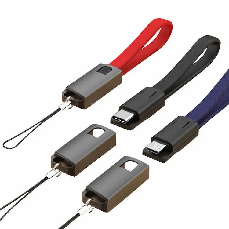 Многофункциональный брелок 2 4 А Type C Micro USB зарядный кабель аксессуар портативный для мобильных телефонов