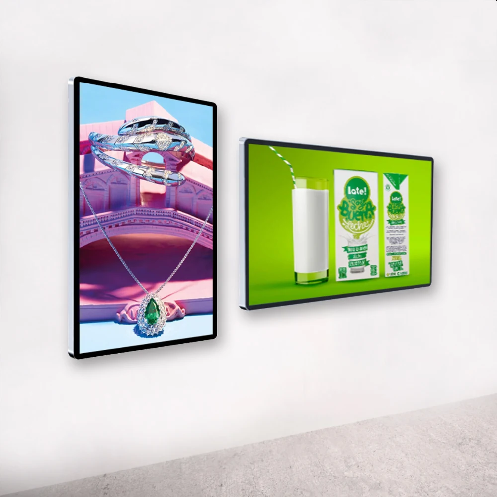 21/27/32/43/50/55/65/75 Inch LCD small advertising screens digital signage and displays wall mount digital signage